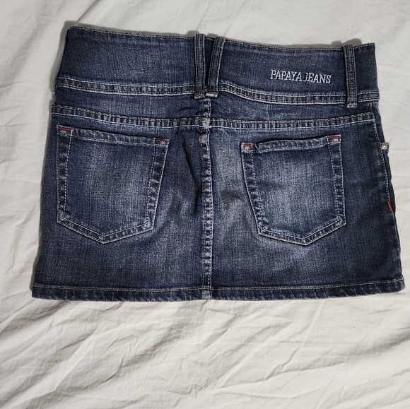 Denim Mini Skirt - Picture 2 of 2